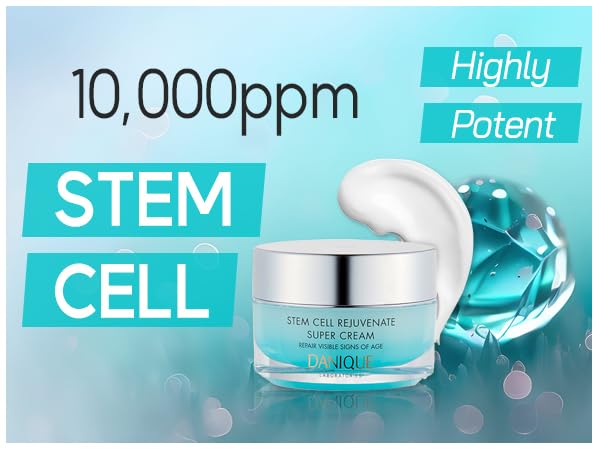 Danique Stem Cell Rejuvenate Super Cream - Korean Anti-Aging Face Moisturizer with Collagen Boost for Wrinkles & Firming | Day & Night Skincare Routine for Glowing Skin
