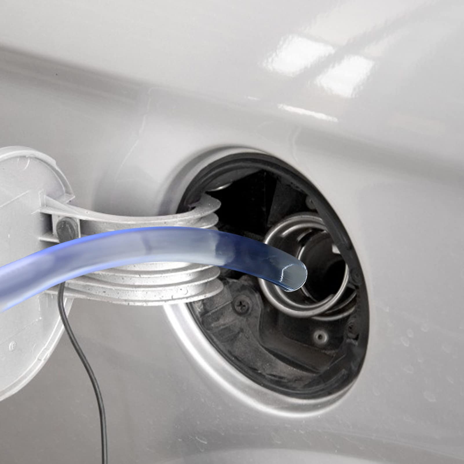 FAVOMOTO Hand Oil Pump - Portable Fuel Transfer Siphon for Cars & DIY