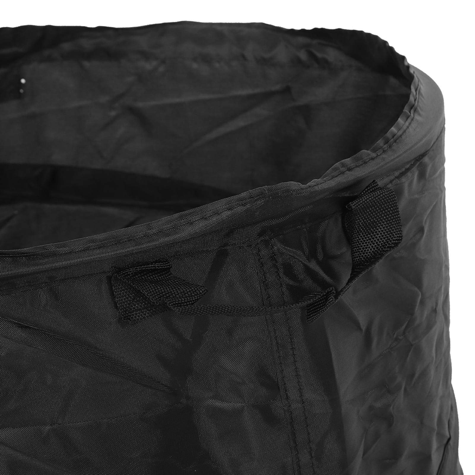 01 Collapsible Reusable Garden Garbage Bag - Durable Gardening Waste Bag for Yard Work, Camping & Picnic - Perfect for Leaves, Grass Clippings & Outdoor Cleanup