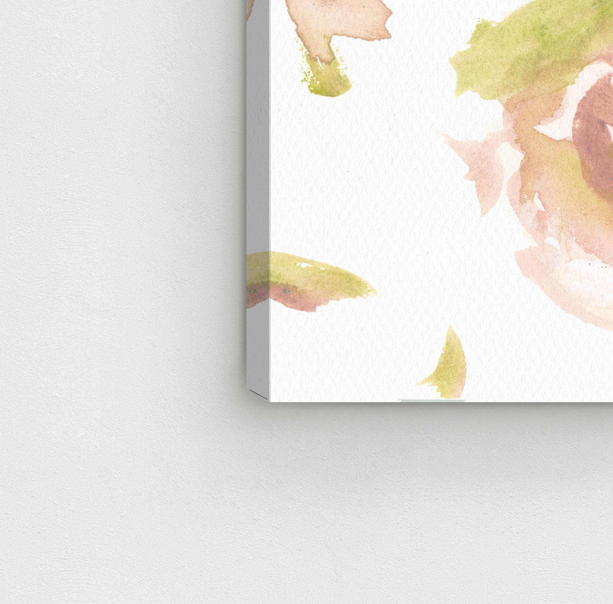 Oliver Gal Artist Co. Floral Wall Art Canvas Prints - 'Cute Pastels' Home Decor in Purple & Pink, 36x45 Inches - Perfect for Living Room, Bedroom & Office Decoration