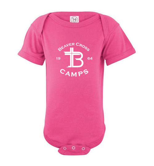 Beaver Cross Infant Short Sleeve Bodysuit - Soft Cotton Baby Onesie for Boys & Girls - Perfect for Playtime, Daycare & Family Outings