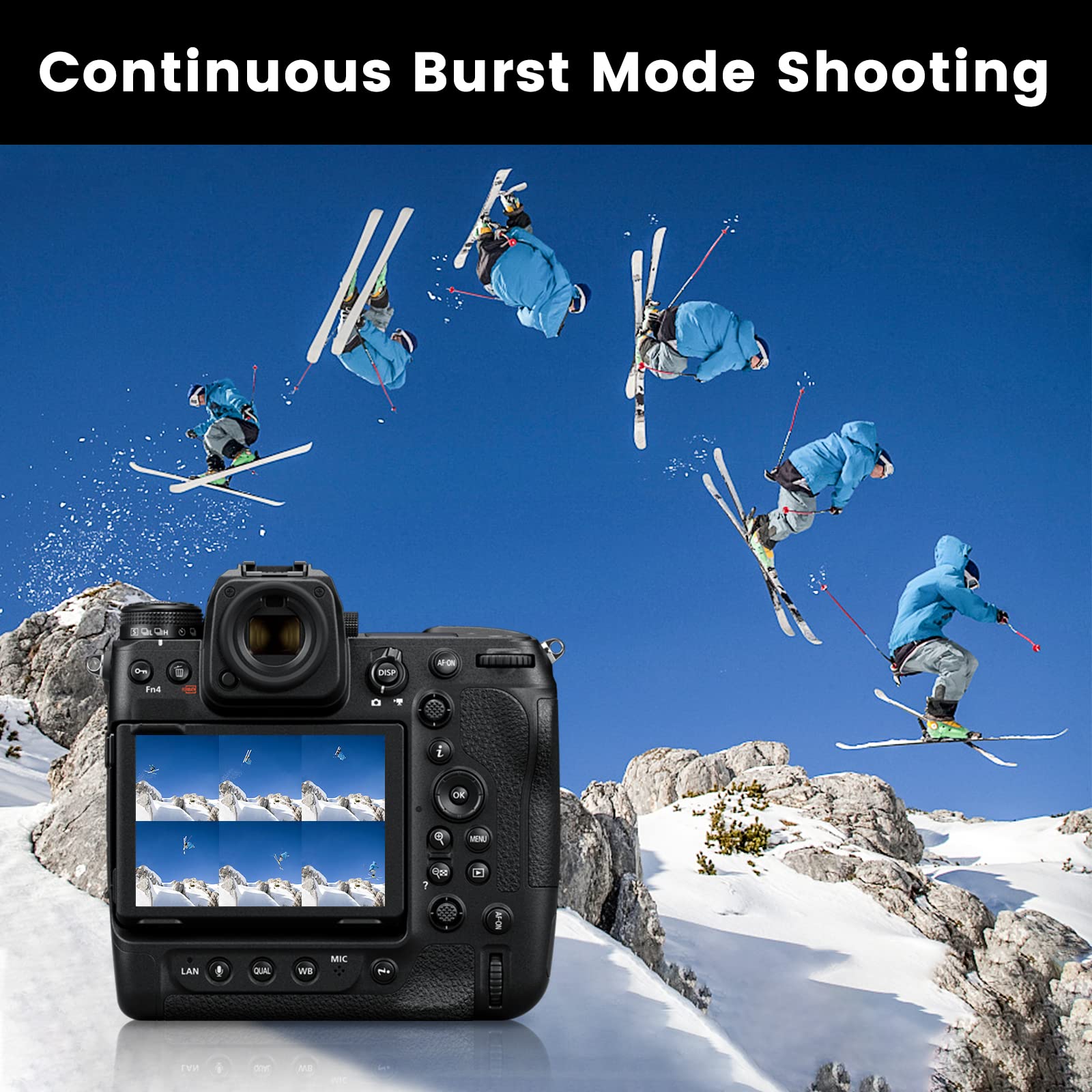 INDMEM XQD 128GB Memory Card - 5X Tough MLC XQD Flash Card with 440MB/s Read & 400MB/s Write Speed | High Performance for Professional Photography & 4K Video Recording