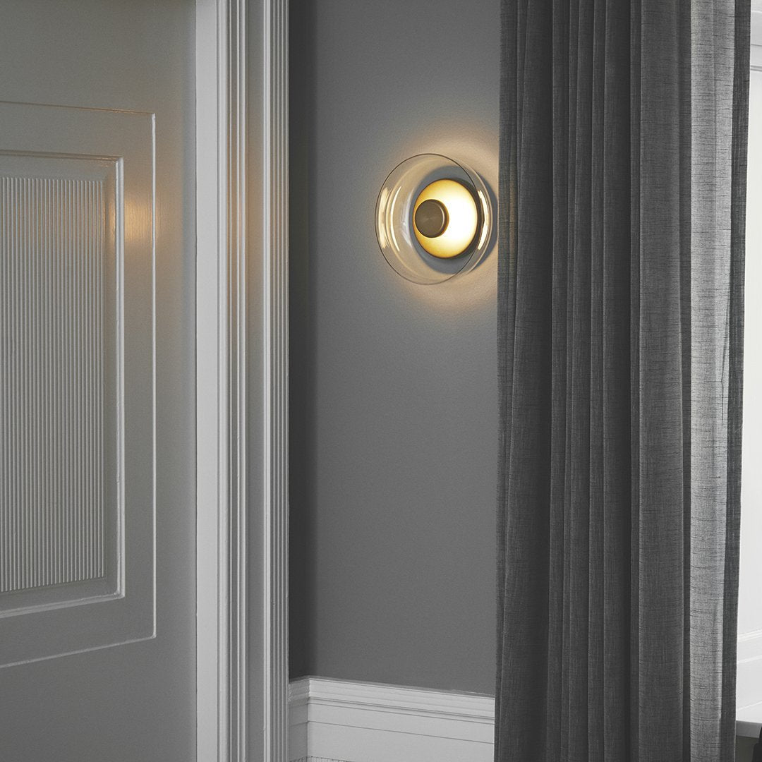 Blossi Modern LED Wall Light - Dimmable Indoor/Outdoor Sconce for Bedroom, Living Room, Patio & Hallway - Energy Efficient Home Decor Lighting Fixture