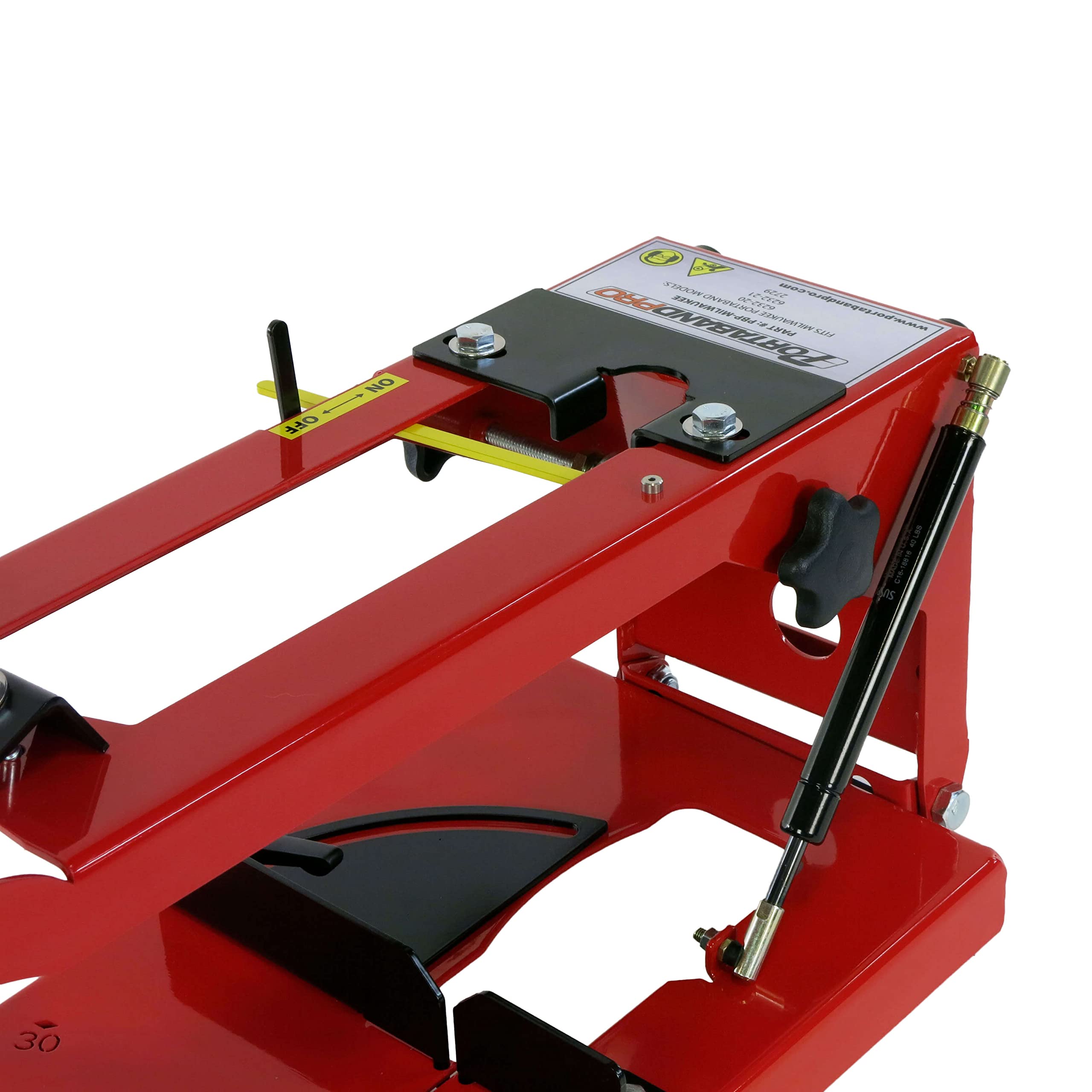 Milwaukee 6232, 6238 & 2729 Portable Band Saw Chop Saw Jig - Precision Cutting Guide for Woodworking & Metal Projects