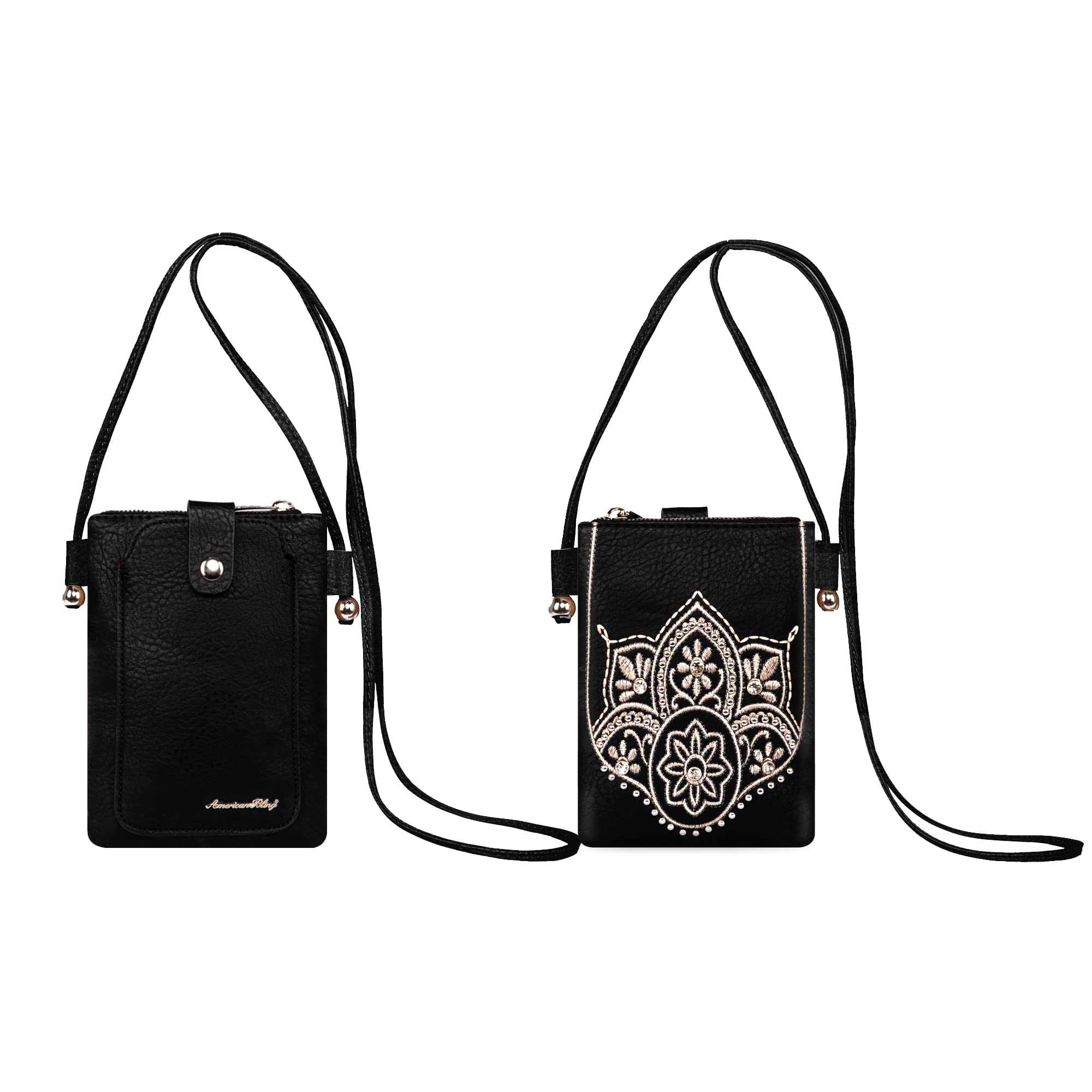 Montana West Small Crossbody Bags for Women - Western Style Leather Phone Purse with Adjustable Strap - Perfect for Travel, Shopping & Daily Use