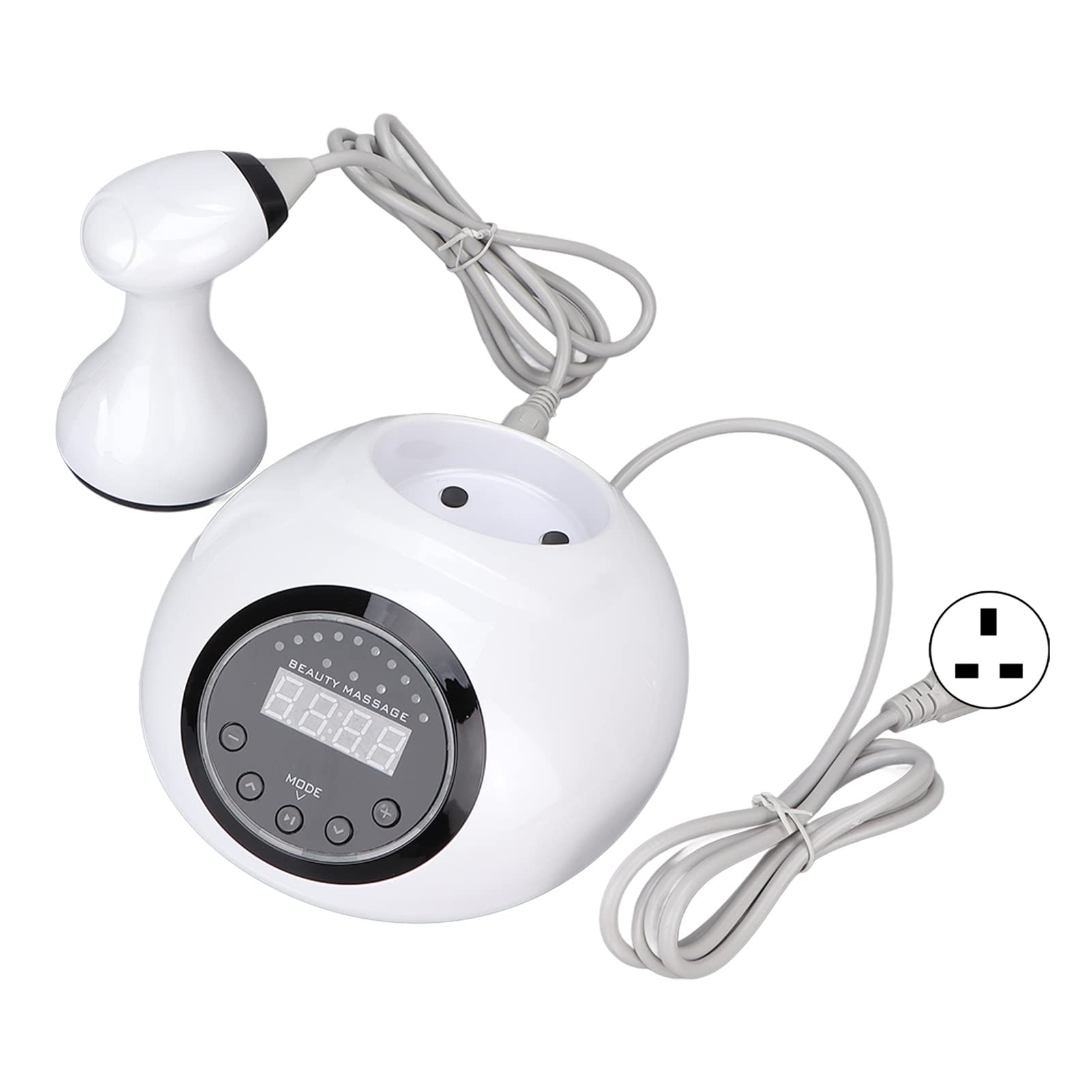 Professional Beauty Machine for Skin Firming & Body Massage - 10 Adjustable Energy Levels, UK Plug - Perfect for Home Spa & Anti-Aging Skincare Routine
