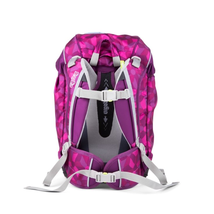 Ergobag Prime School Backpack for Kids - Lightweight, Durable & Comfortable - Night CrawlBear Design - Perfect for School, Travel & Outdoor Adventures