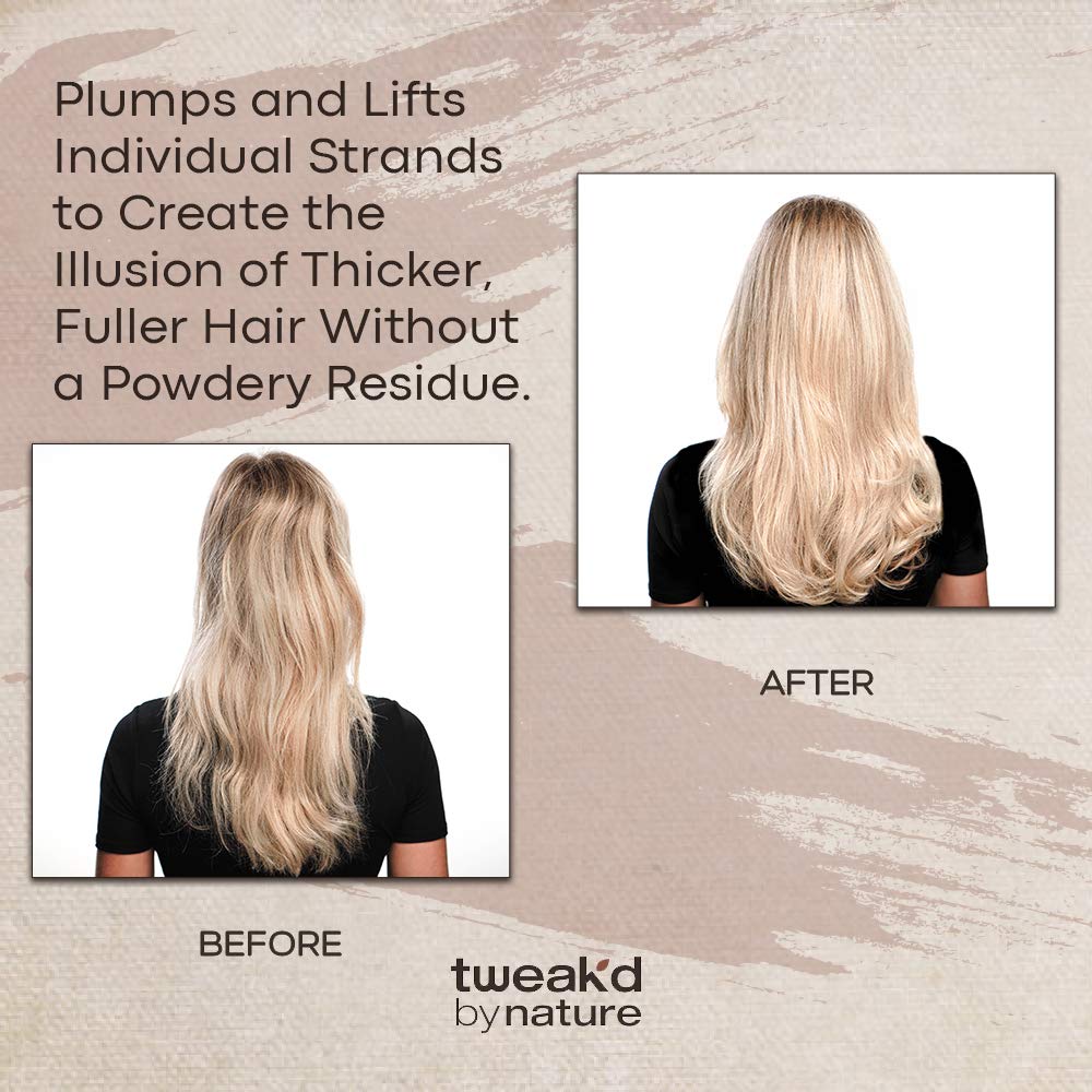 Tweak'd 2XL Fiber Lift Dry Volumizing Spray with Kauri Amber Resin - 8 oz Hair Volumizer for Fine, Flat Hair | Adds Instant Volume & Texture for All-Day Hold | Perfect for Styling, Updos & Special Occasions
