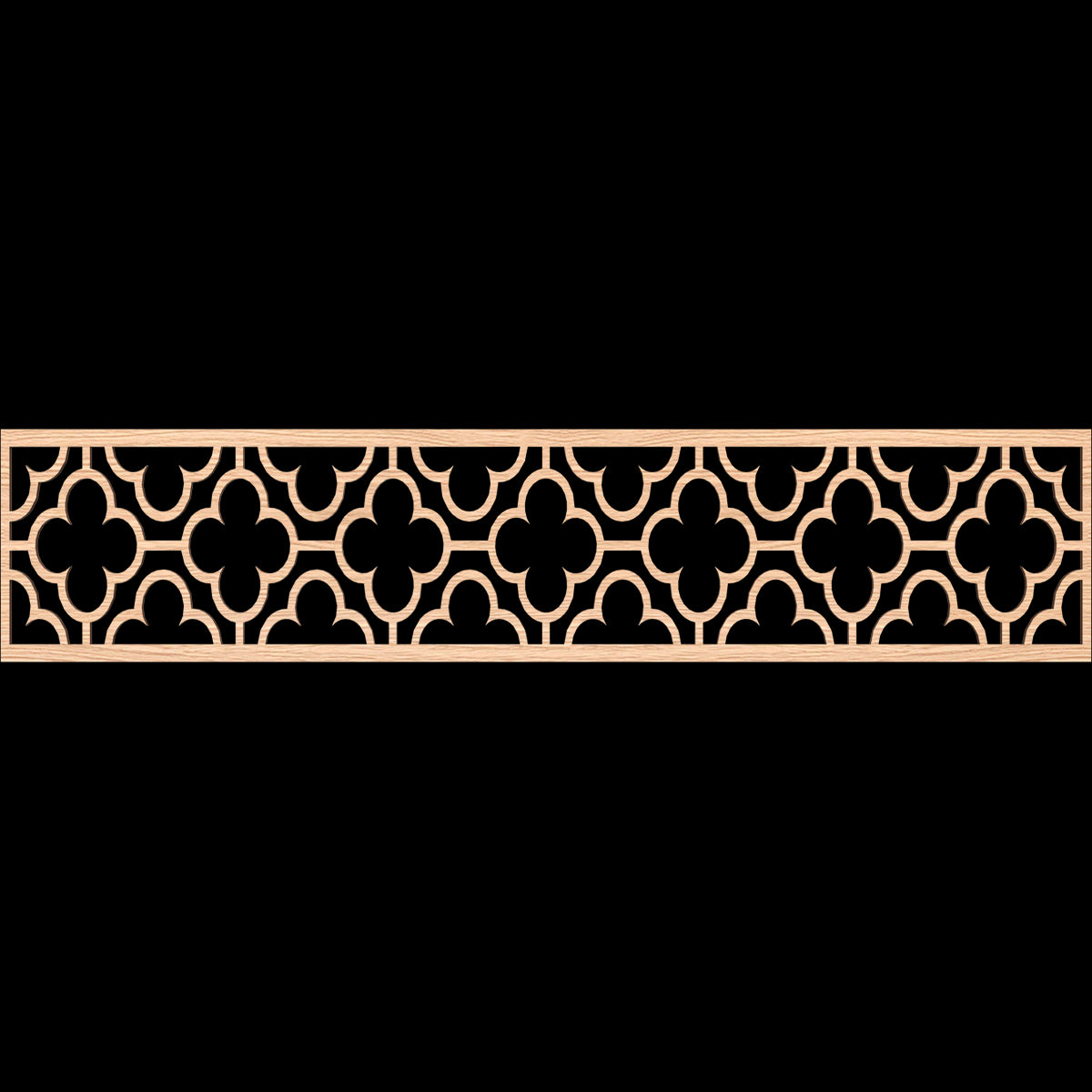 Chicago Fretwork Moulding - Decorative Wood Trim for Home & Furniture | Perfect for DIY Projects, Wall Paneling, and Cabinet Accents