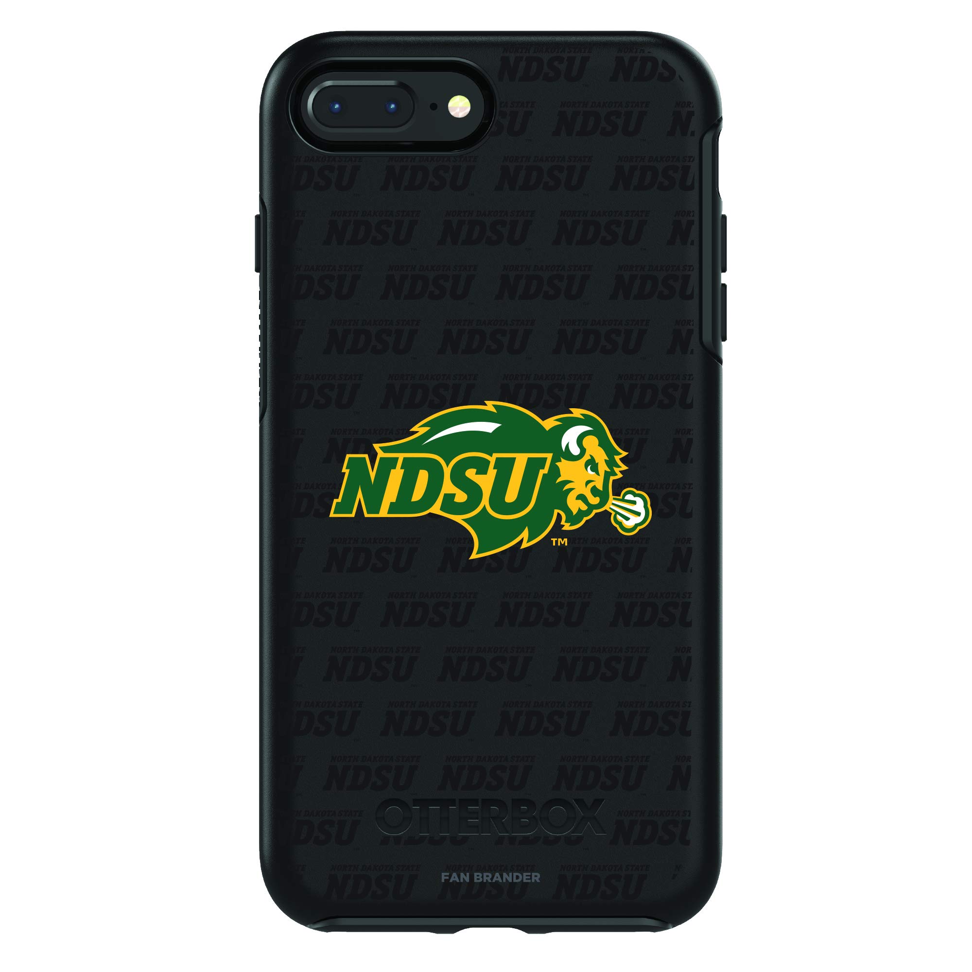 NCAA OtterBox Symmetry iPhone Case - Repeating Wordmark Design for Apple iPhone Fans