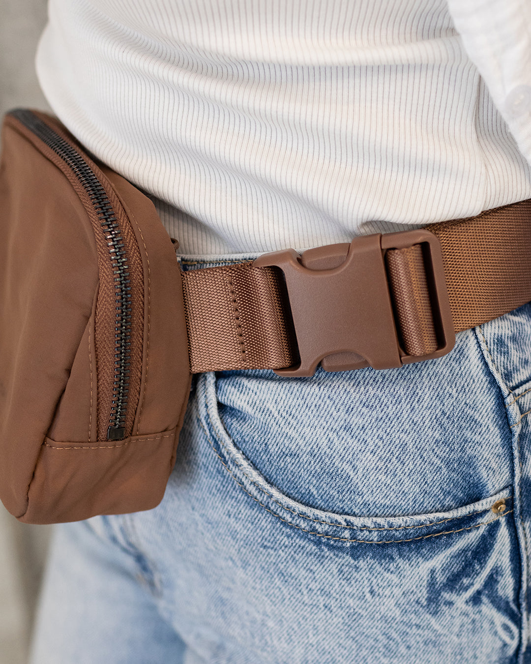 Mile End Rust Belt Bag - Durable Canvas Crossbody Bag for Men & Women - Perfect for Travel, Work & Everyday Use