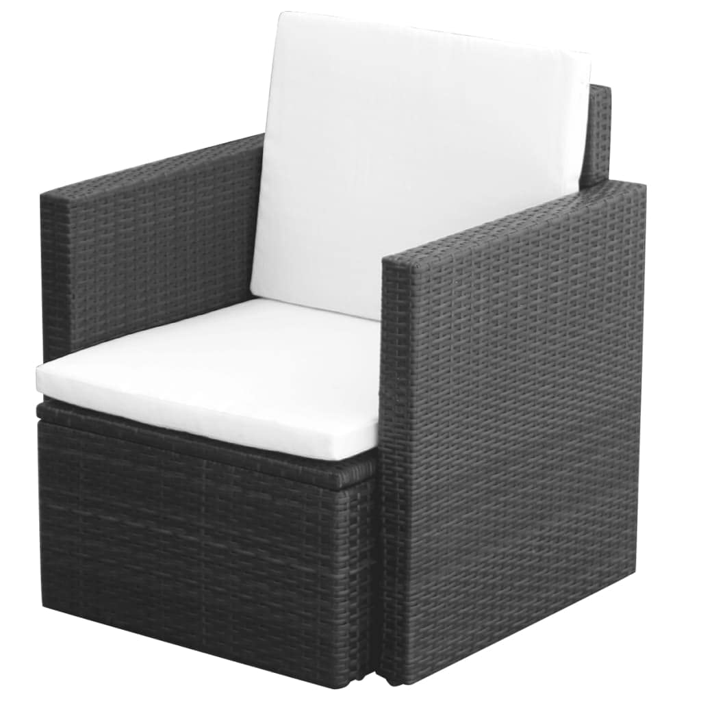 Lightweight Lounge Armchair with Removable Cushion - Comfortable Patio Chair for Balcony, Courtyard, Beach, Garden & Living Room - Perfect for Relaxing, Sunbathing & Outdoor Lounging