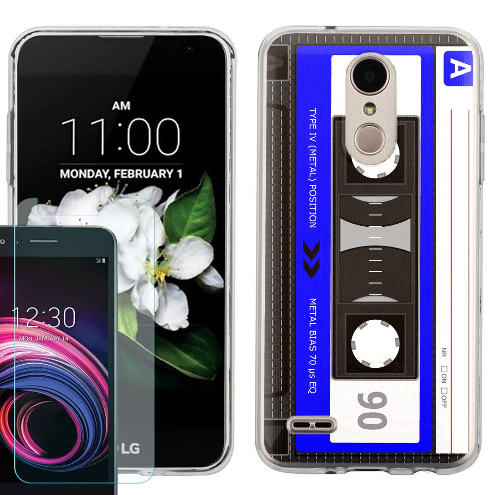 LG Aristo 2/Tribute Dynasty TPU Case with Screen Protector - Slim Fit for Daily Protection