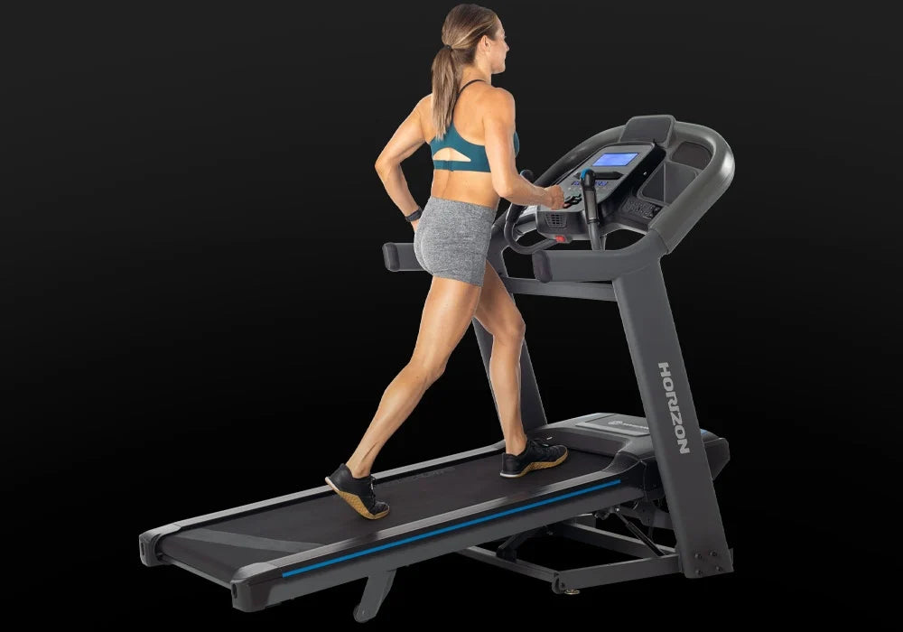 Horizon Fitness 7.4AT Treadmill - Foldable Home Exercise Equipment for Running & Walking - Perfect for Home Gym, Cardio Workouts & Weight Loss