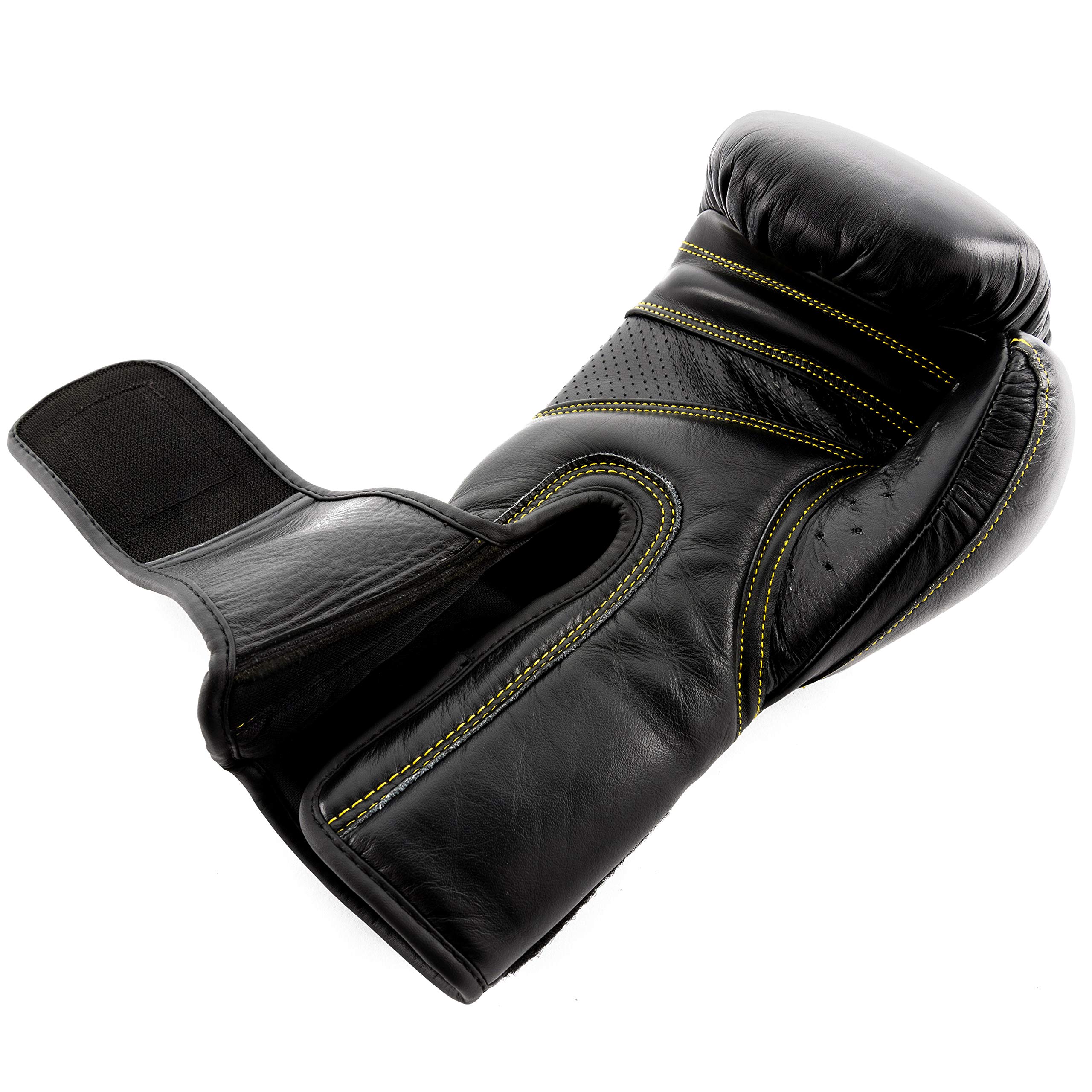 UFC Pro Champ Hook & Loop Training Gloves - Premium MMA Stand Up Sparring Gloves for Boxing, Kickboxing & Muay Thai Practice