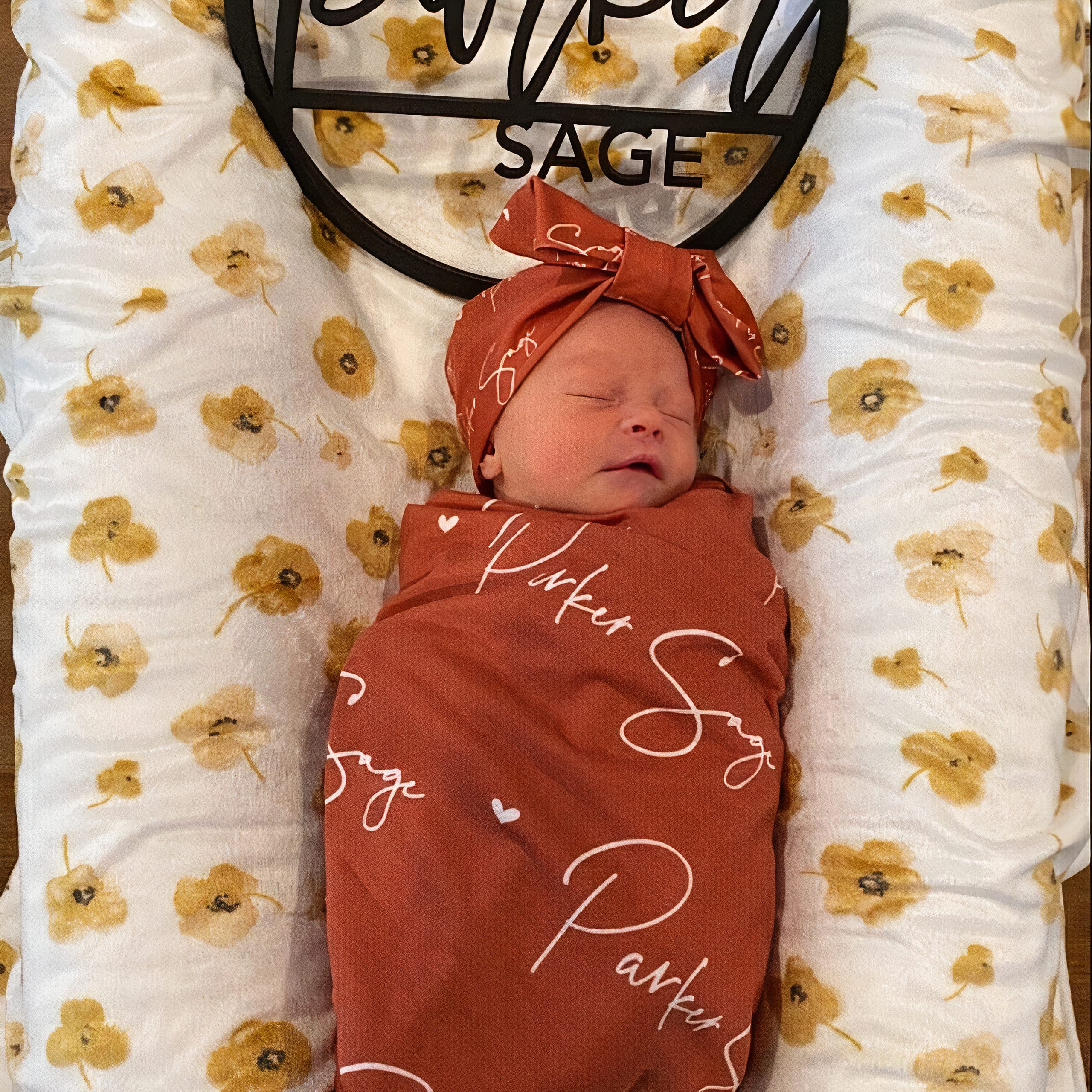 Personalized Baby Blankets for Boys & Girls with Custom Name, Customized Baby Boy & Girl Blankets, Mother’s Day Gift, Nursery Decor, Travel & Cuddle Companion