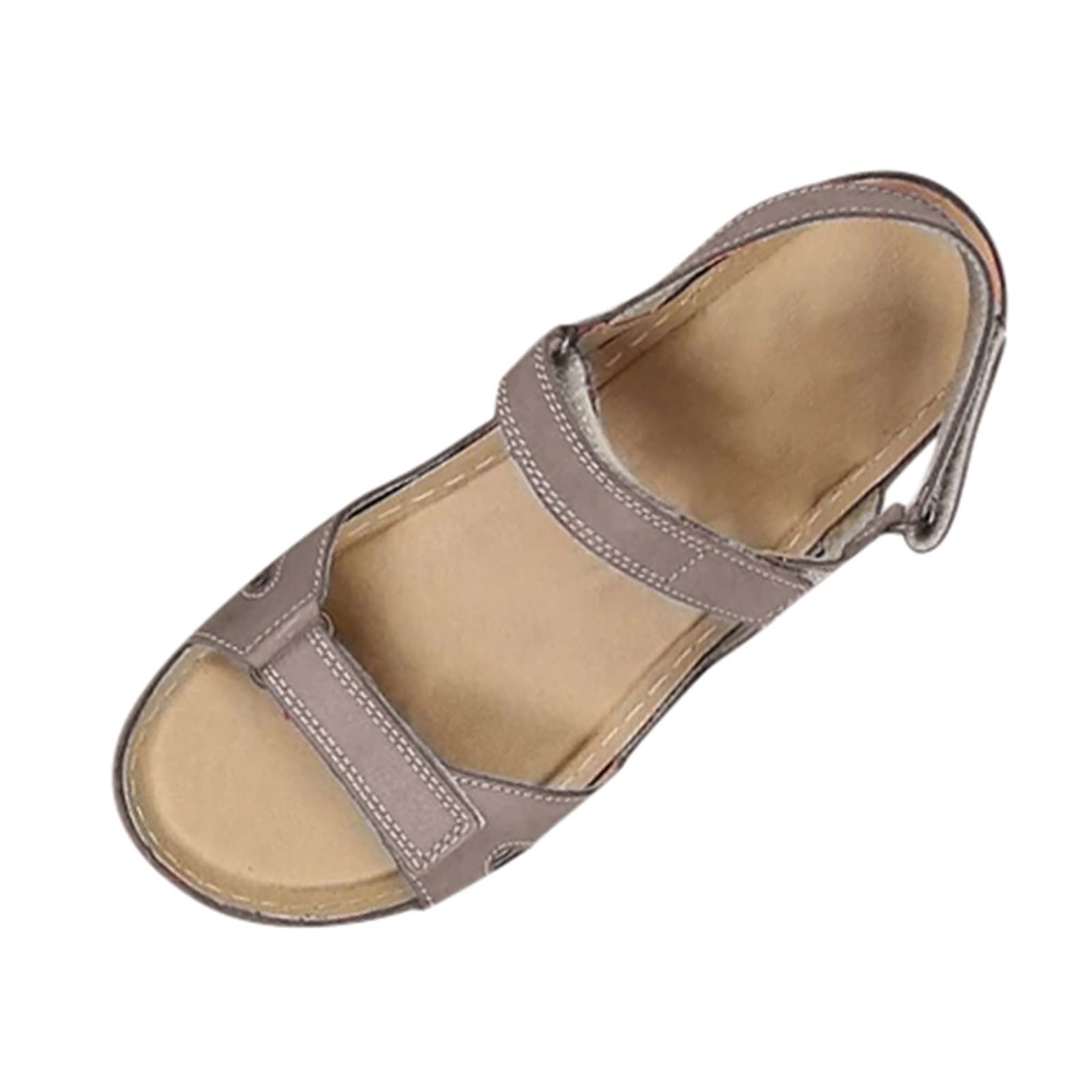**Cathalem Women's Comfortable Summer Sandals with Arch Support - Orthotic Walking Sandals for Outdoor, Travel & Casual Wear**