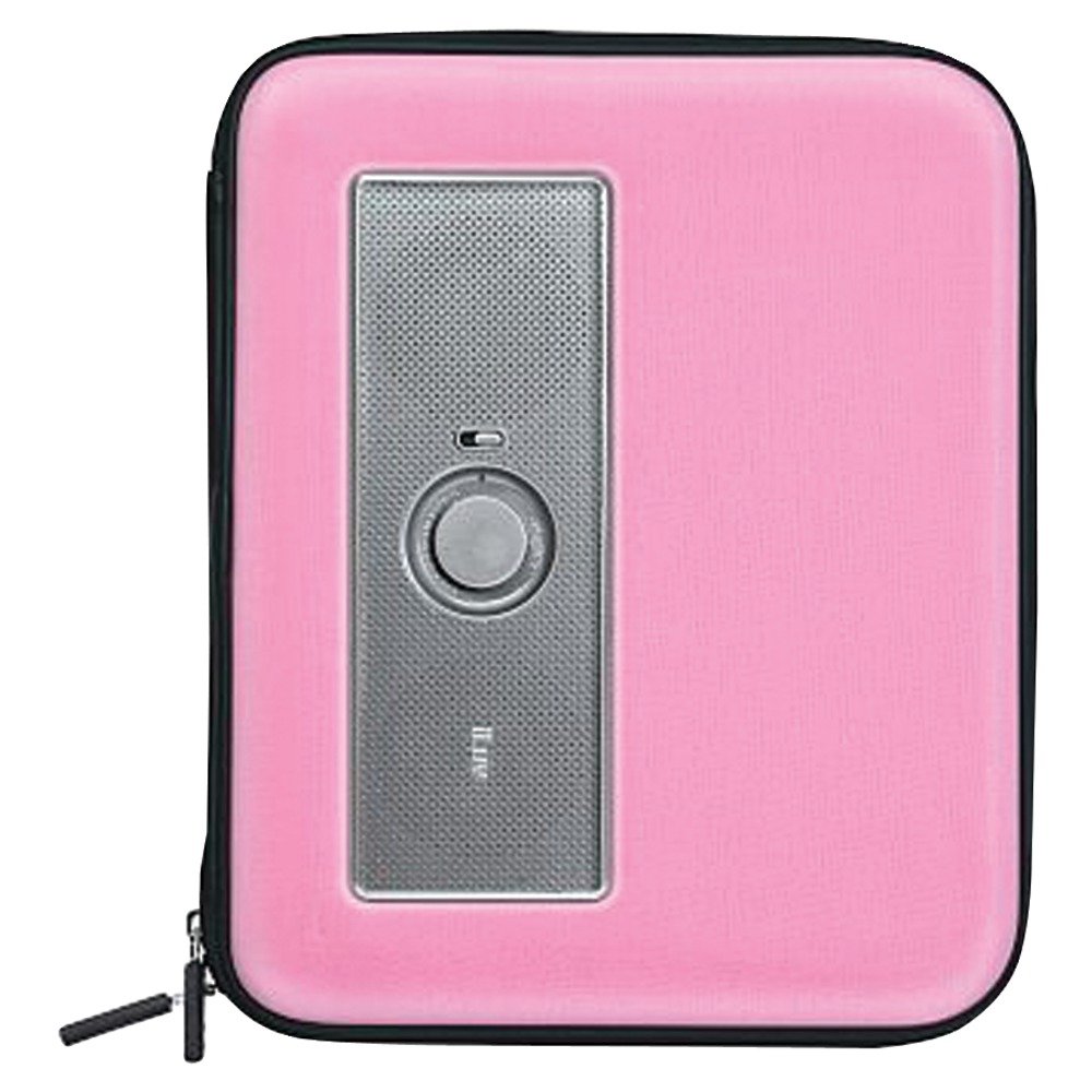 iLuv iSP210BLK Portable Amplified Stereo Speaker Case for iPad, iPad 2, MP3 Players & Tablets - Pink | Travel, Home & Office Use