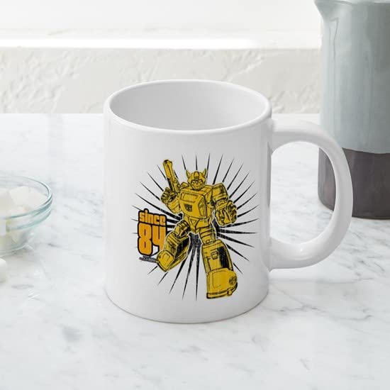 Bumblebee Since 84 20oz Ceramic Coffee Mug - Large Insulated Travel Cup for Office, Home & Camping - Perfect Gift for Transformers Fans