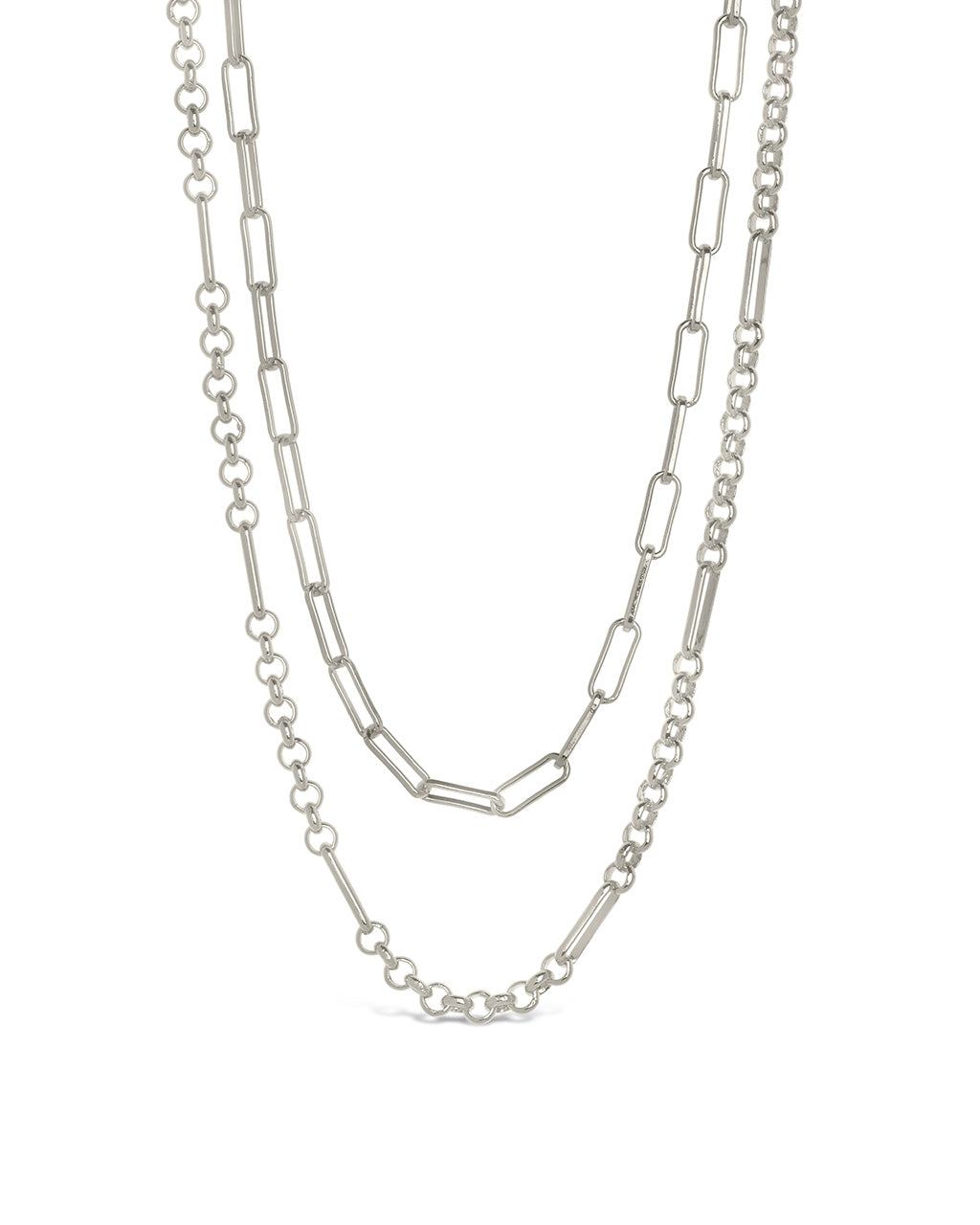Shirin Layered Chain Necklace for Women - Elegant Gold & Silver Layered Necklaces - Perfect for Everyday Wear, Date Nights & Gifts