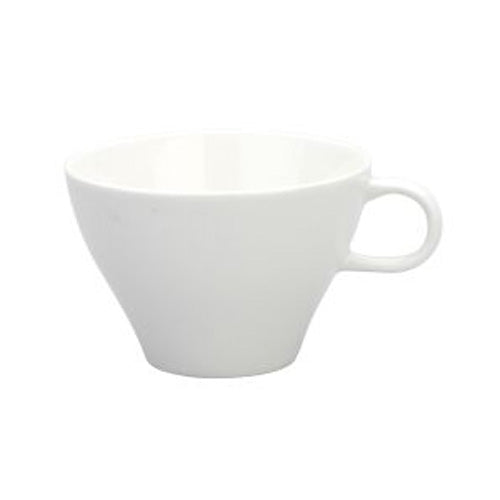 Ariane 020440 Privilege Tea Cup Set - 7 oz Porcelain Tea Cups, Pack of 12 - Elegant Tea Party, Afternoon Tea, and Coffee Serving Set for Home, Cafe, and Restaurant Use
