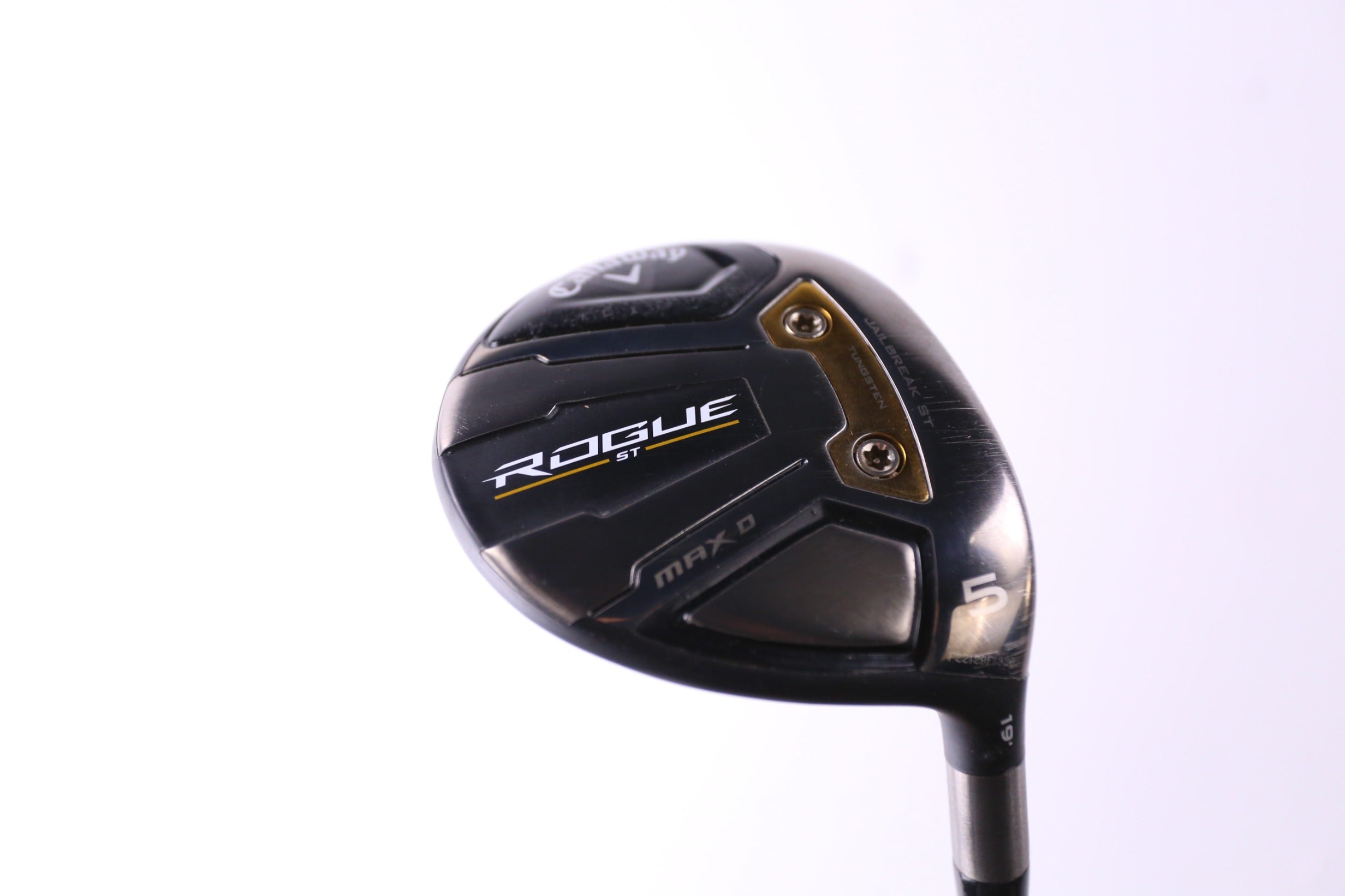 Used Callaway Rogue ST Max Draw 5 Wood Right Handed 19° Ladies Flex Golf Club - Perfect for Women Golfers on the Course