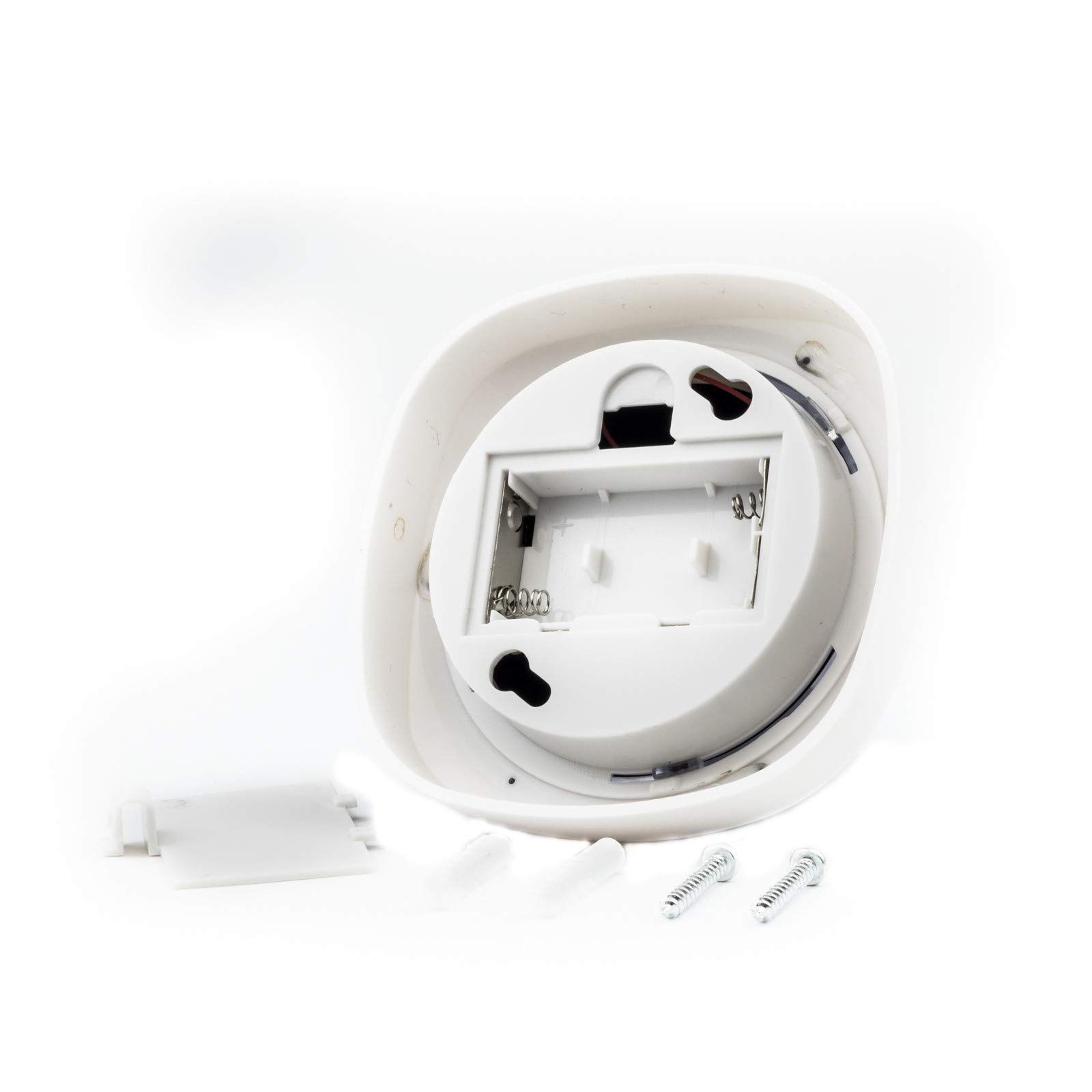Digicharge Dummy Fake Security Camera - Indoor/Outdoor Dome CCTV Surveillance with Blinking LED Light - Ideal for Home, Office & Business Security Deterrent
