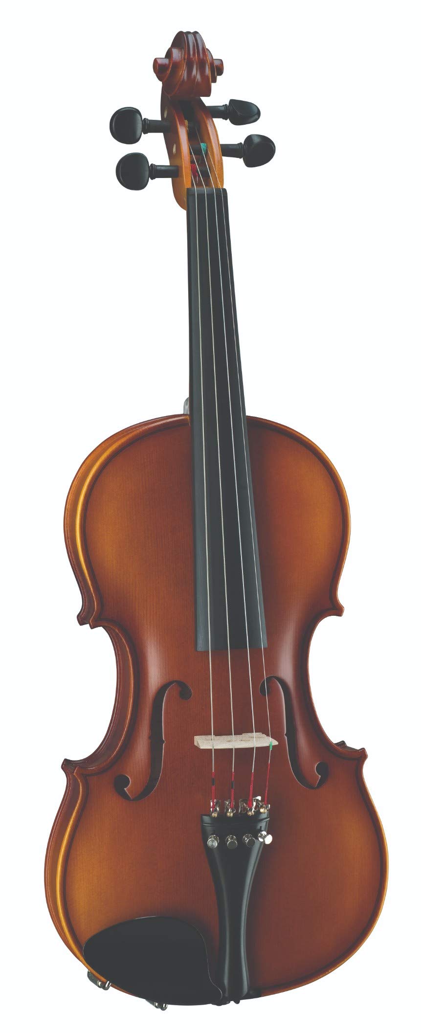 Becker 4-String Violin - Solid Wood Acoustic Violin with Bow & Case, Satin Brown Finish (1000SC) - Perfect for Beginners, Students & Professional Musicians