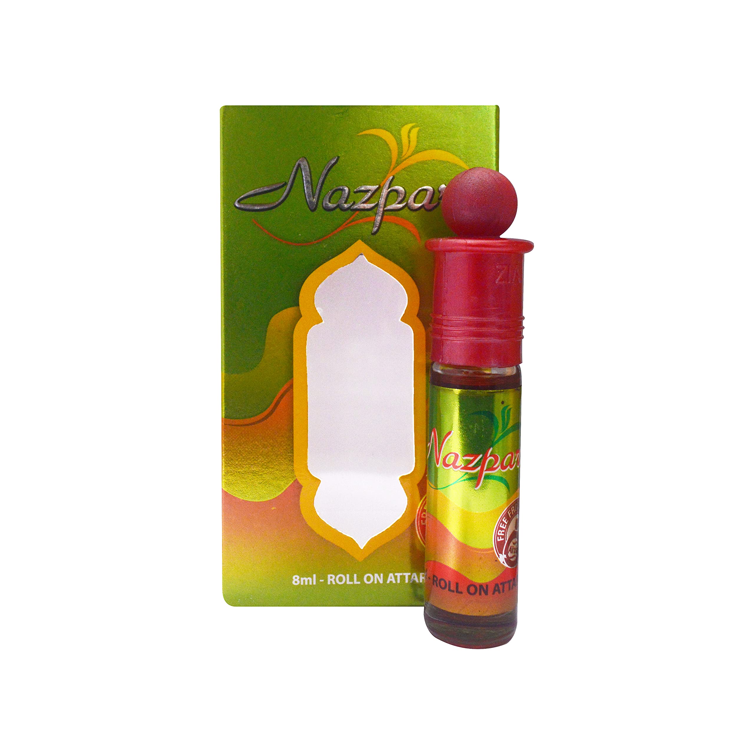 Al Zia Nazpari 8ml Roll-On Attar Perfume - Alcohol-Free Fragrance Oil for Women & Men | Perfect for Daily Wear, Special Occasions & Gift Giving