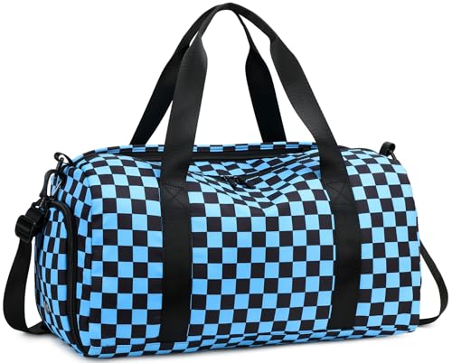 Grid - Blue Black