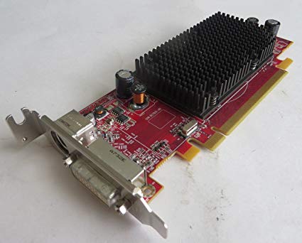 Genuine Dell ATI Radeon HD 2400 PRO 256MB PCI-E Low Profile Video Graphics Card (YP477, XX347) - Perfect for Home Office PCs & Multimedia Workstations
