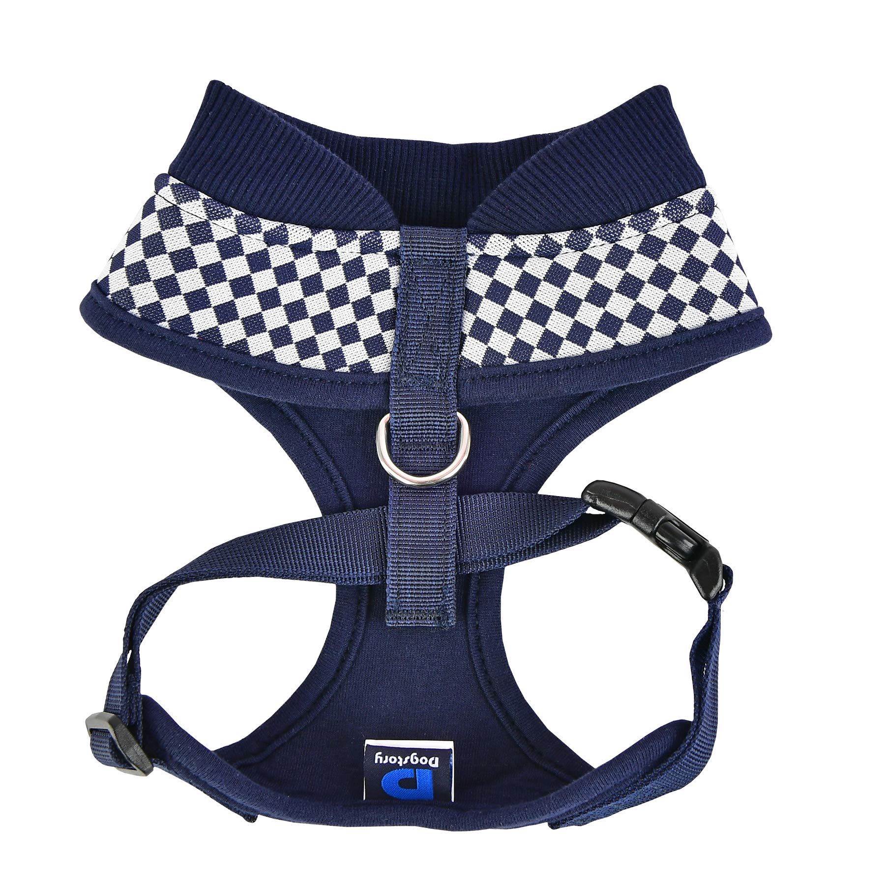 DOG STORY Beatrix Harness for Small Dogs - Adjustable & Comfortable Navy Blue Pet Vest - Perfect for Walking, Training, and Outdoor Adventures