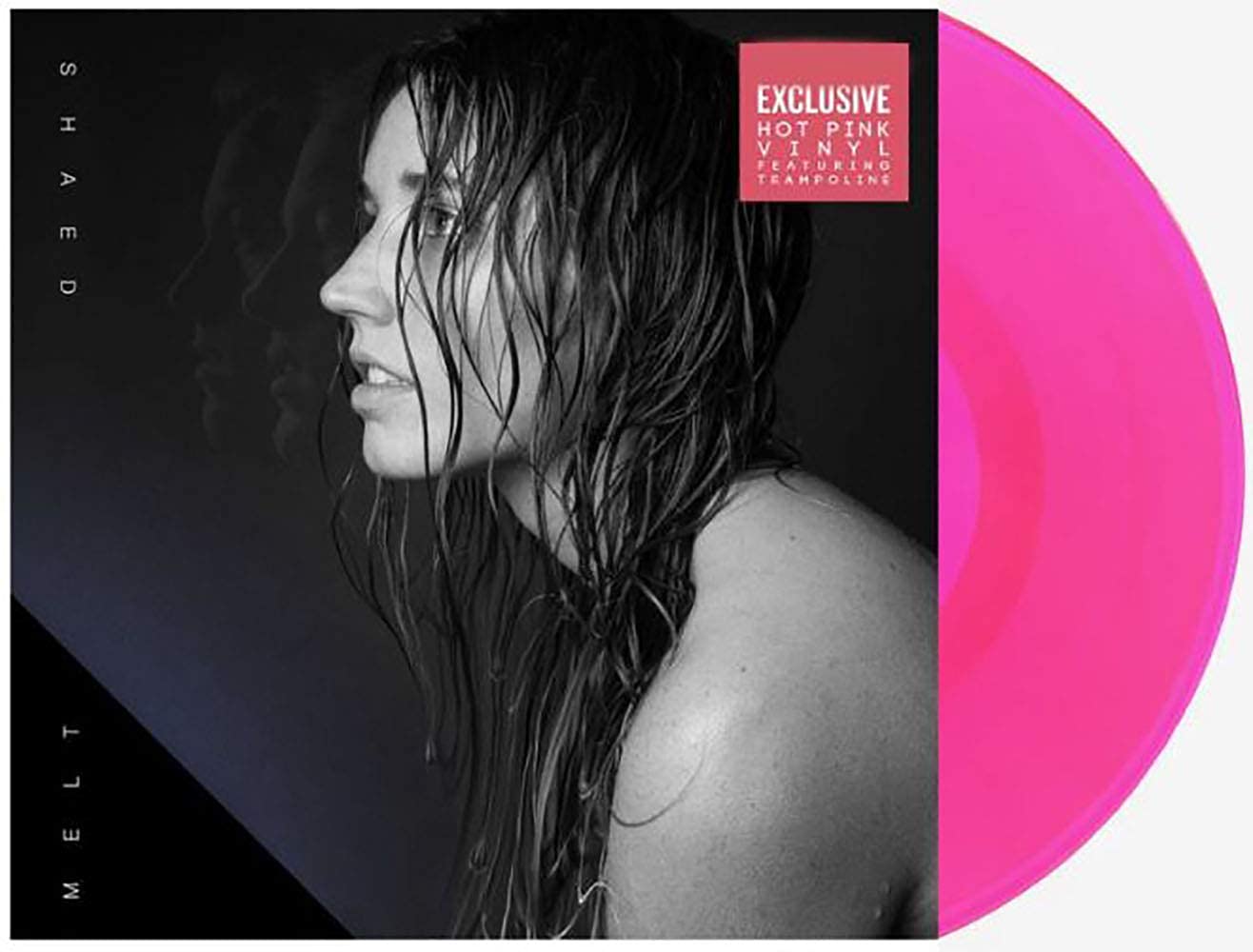 Exclusive Limited Edition Hot Pink Colored Vinyl LP - Melt - Collectible Music Record for Audiophiles & Vinyl Enthusiasts - Perfect for Home Listening, Gifts & Music Collections