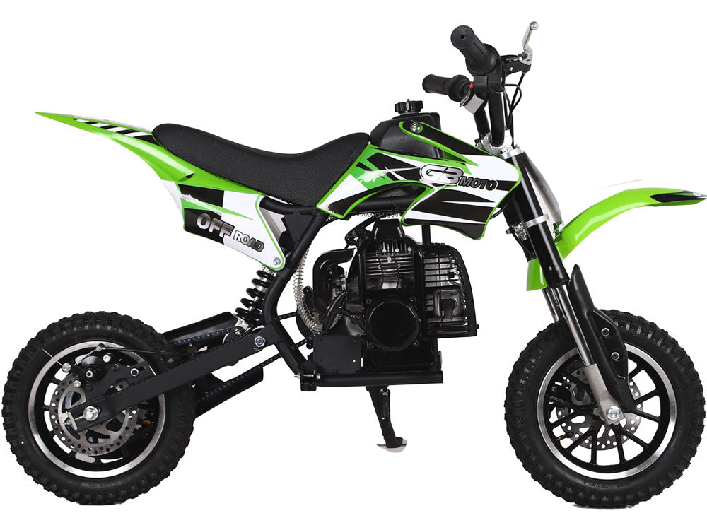 49cc Kids Off-Road Dirt Bike - Automatic Gas-Powered Mini Motorcycle for Boys & Girls Ages 6-12 | Perfect for Backyard Trails, Dirt Tracks & Outdoor Adventures