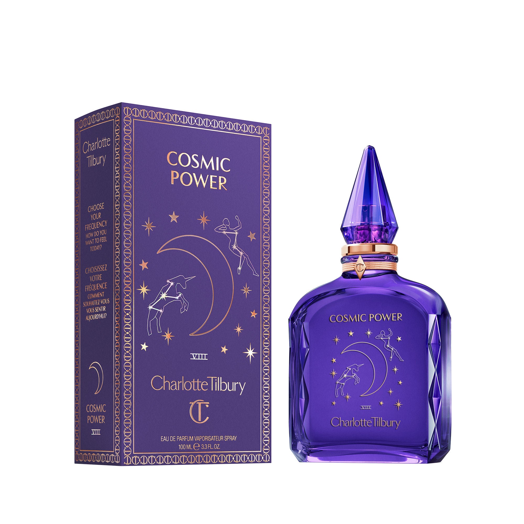 Charlotte Tilbury Cosmic Power Perfume - Luxury Floral Vanilla Eau de Parfum for Women | Romantic Date Night & Special Occasion Fragrance