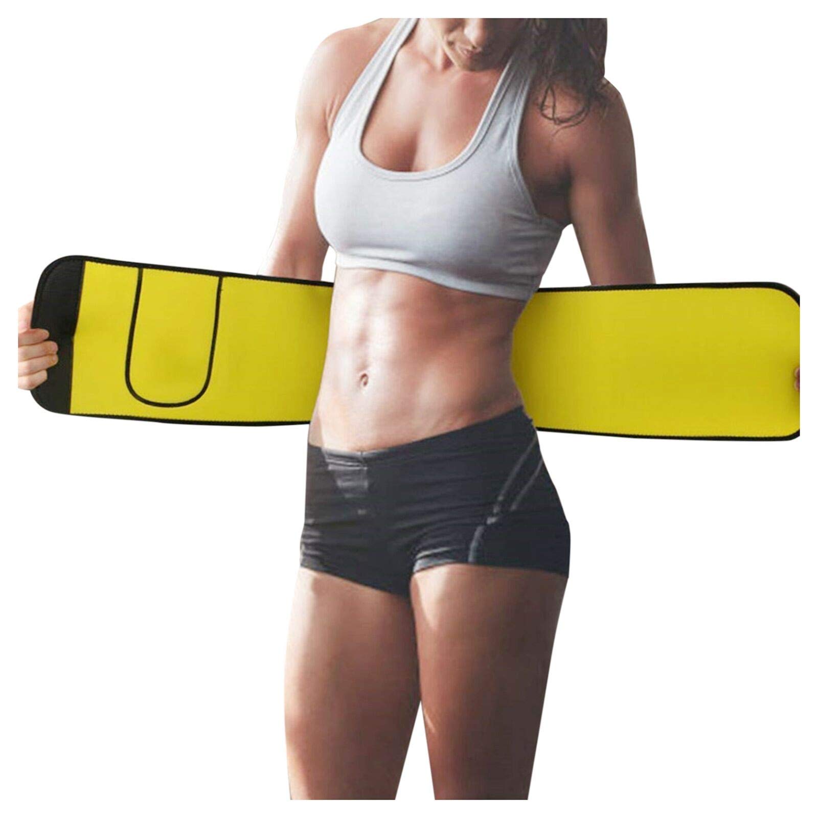 Women's Waist Trainer Corset for Tummy Control & Sweat - Slimming Belt for Workout, Fitness & Body Shaping - Perfect for Gym, Yoga & Daily Wear