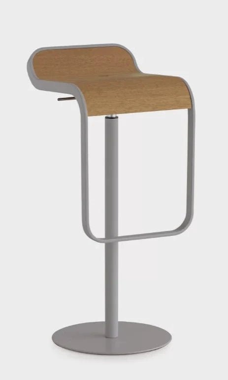 Outdoor LEM Stool ES81 by Lapalma - Modern Patio Furniture, Lightweight Aluminum Stool for Garden, Poolside & Outdoor Dining - Perfect for Backyard, Terrace & Camping
