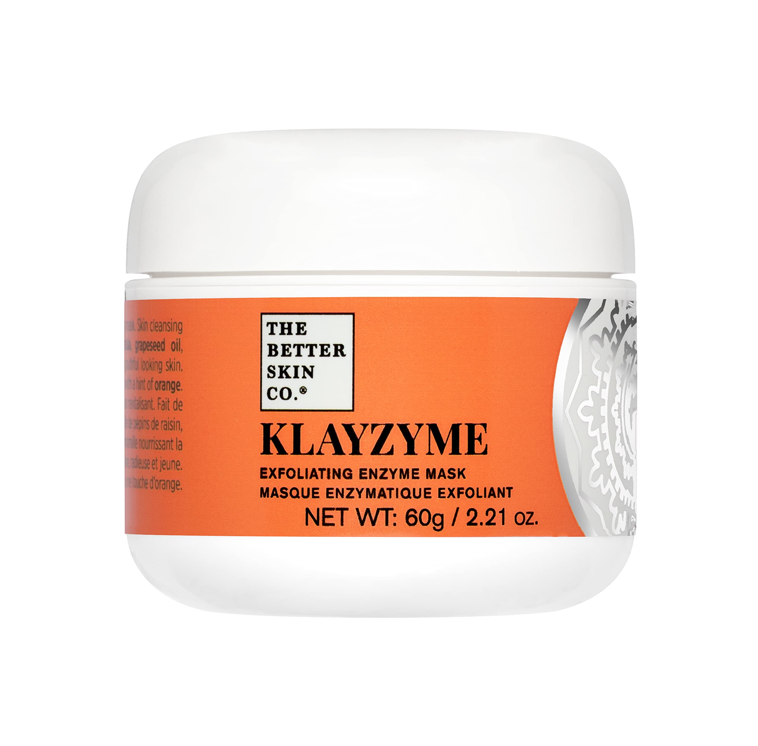 The Better Skin Co. Klayzyme | Kaolin & Bentonite Clay Facial Mask for Deep Pore Cleansing & Oil Control | Exfoliating & Hydrating Skincare Treatment | Acne Breakout Prevention & Glowing Skin | Perfect for Daily Detox & Spa Night Routine