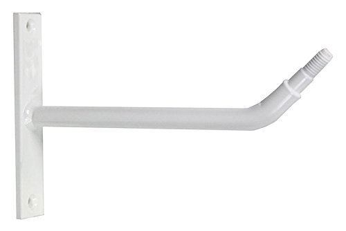Alvas 4' Maple Ballet Barre - Wall Mounted Non-Adjustable Dance Bar with White Hardware - Perfect for Home Dance Studio, Ballet Practice & Fitness Training
