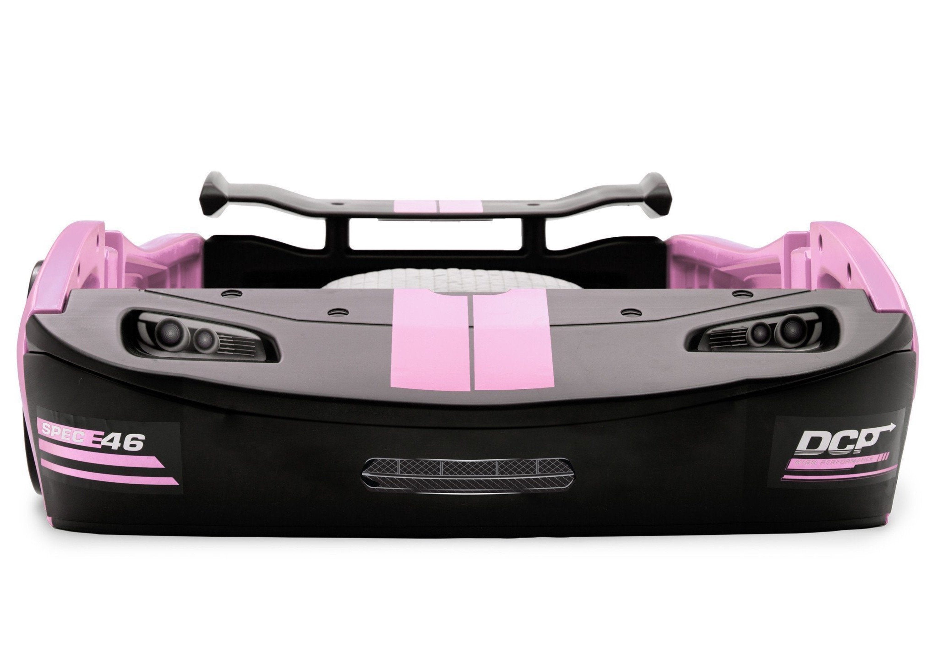 Turbo Race Car Twin Bed for Kids - High-Speed Design Themed Bedroom Furniture for Boys & Girls - Perfect for Racing Enthusiasts' Bedrooms and Playrooms