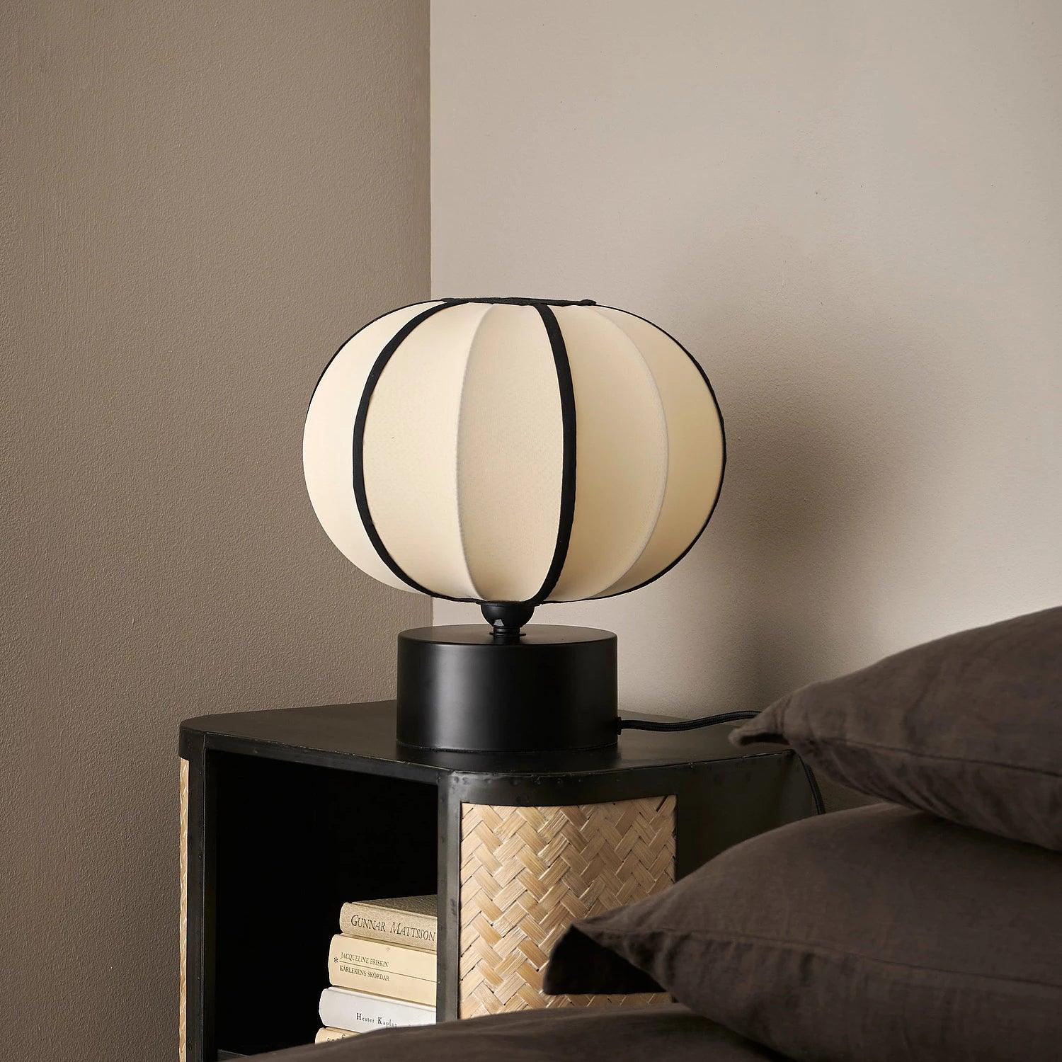 Ellos Modern Table Lamp - Stylish Bedside & Living Room Lighting for Home Decor - Perfect for Reading, Relaxing & Nightstand Use