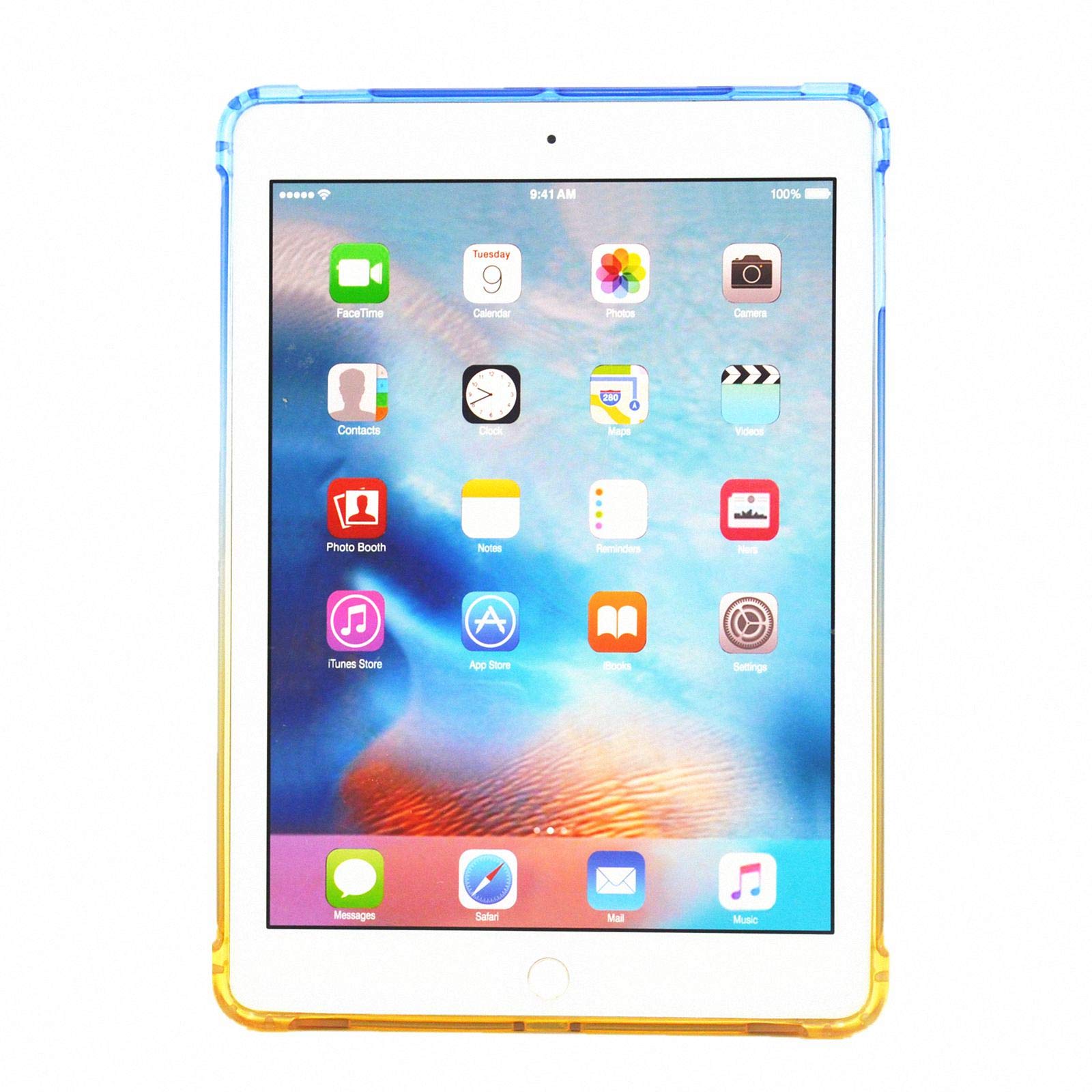 Frosted Translucent Shockproof TPU Case for Apple iPad 9.7