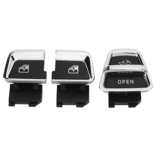 Electric Power Window Switch Set with Bracket - Left & Right Roof Replacement for Ferrari 2012-2014 (Part #86257300) - Easy DIY Installation for Smooth Window Operation