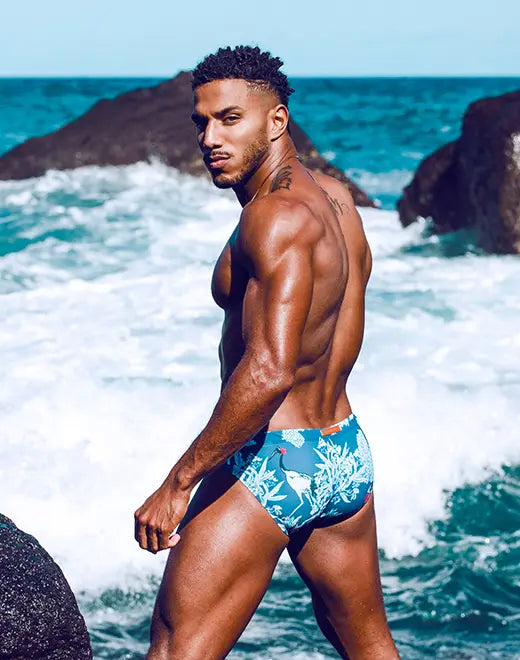 2Eros Orient Dream Swim Brief - Stylish Men's Swimwear for Beach, Pool & Vacation | Comfortable & Quick-Drying Swim Trunks for Summer