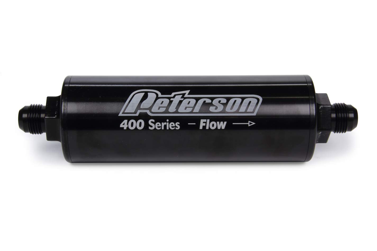 09-0437 10AN In-Line Oil Filter - High Performance Fuel Filter for Automotive & Marine Engines - Perfect for Racing, Off-Road & Heavy-Duty Applications