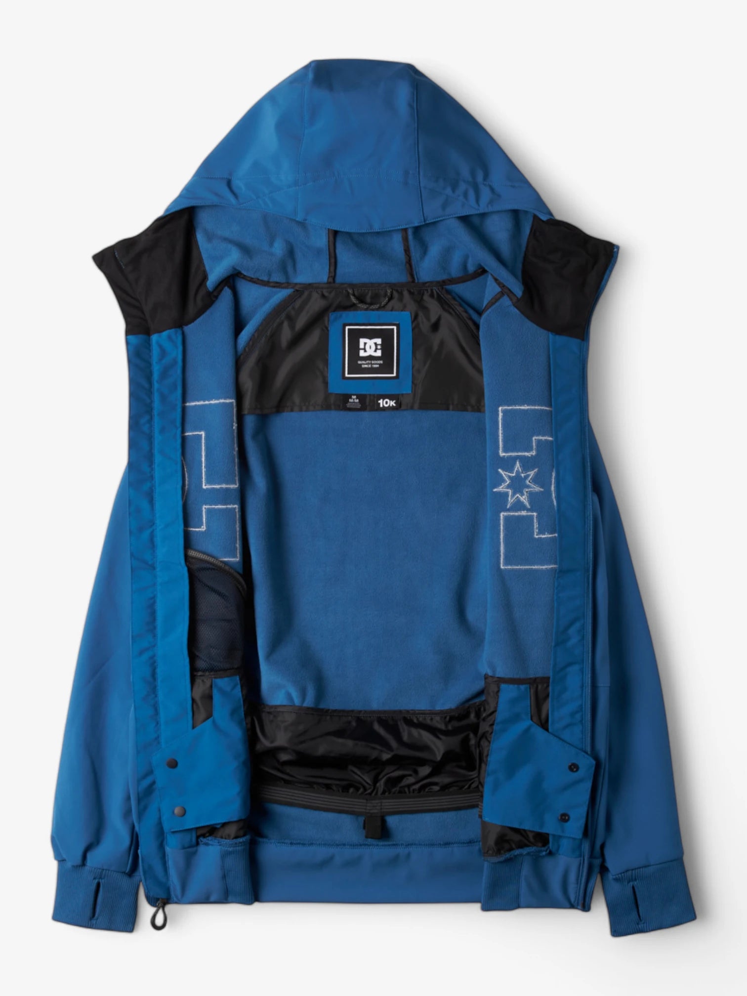 DC Snow Spectrum Softshell Jacket - Men's Winter Waterproof Windproof Ski Jacket - Lightweight Insulated Snowboarding Coat for Outdoor Activities & Cold Weather