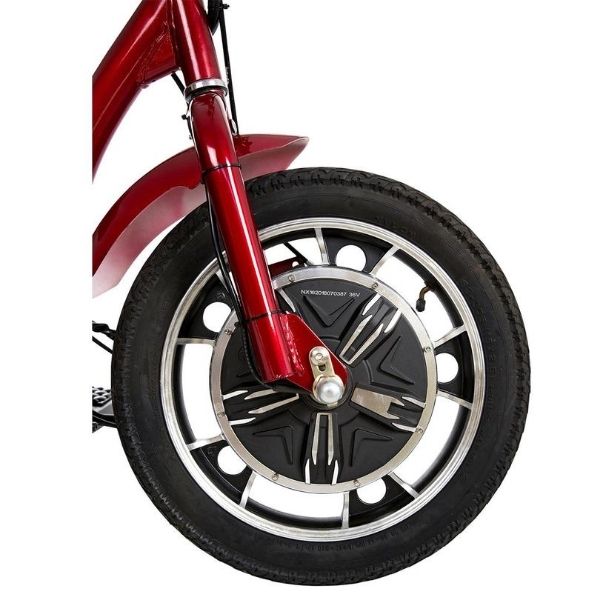 Drive Medical ZooMe 3-Wheel Mobility Scooter for Adults - Lightweight Foldable Electric Scooter for Seniors & Disabled - Perfect for Shopping, Travel & Outdoor Recreation