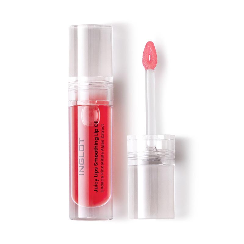 Inglot Juicy Lips Smoothing Lip Oil - Hydrating & Nourishing Lip Gloss for Soft, Plump Lips | Perfect for Daily Moisture & Night Care