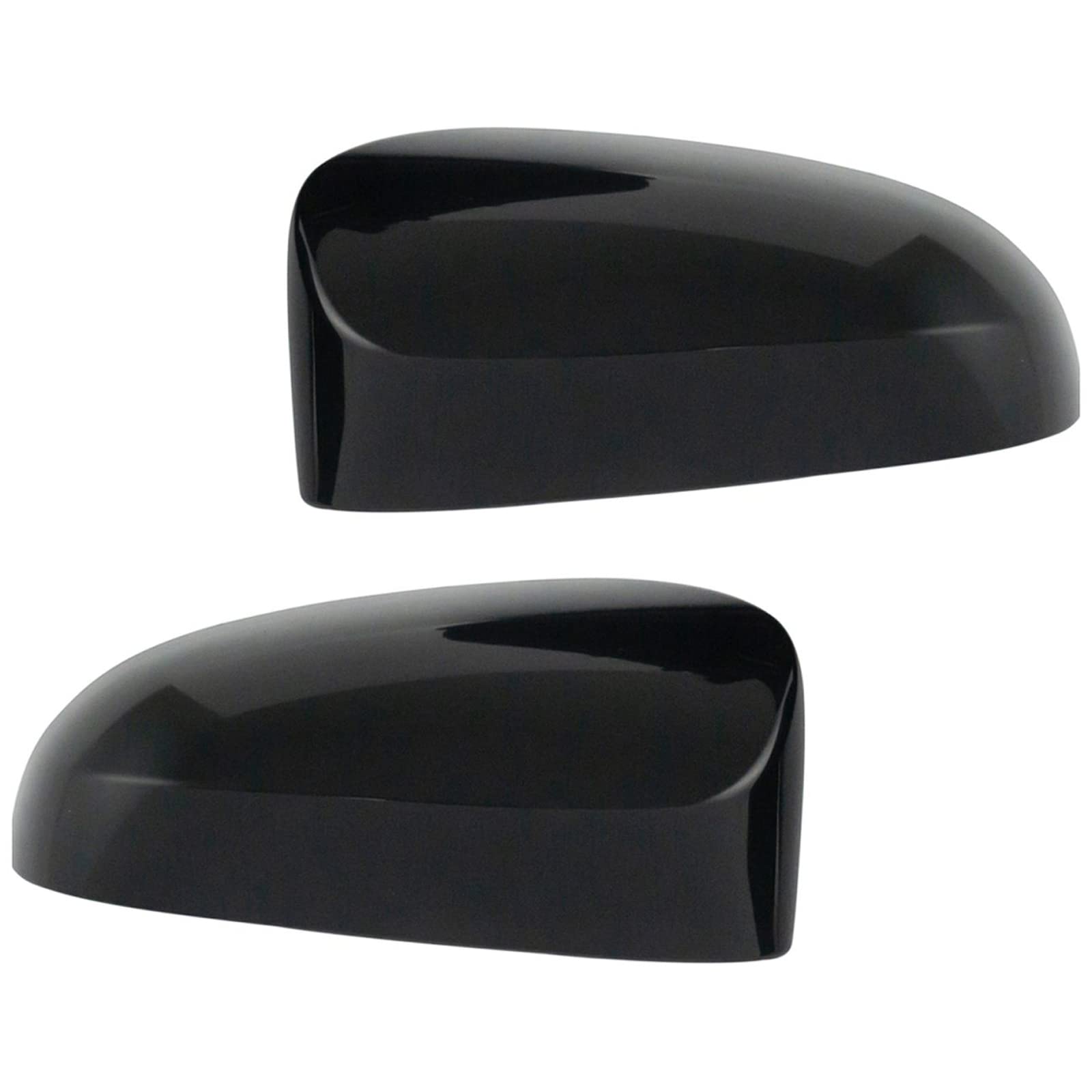 TRQ Driver & Passenger Side Mirror Set Compatible with 2016-2017 Toyota Camry - Replacement for TO1320363 & TO1321363 - No Blind Spot Indicator - Easy Installation for Enhanced Safety & Visibility