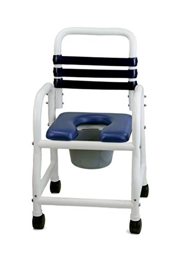 Premium New Era Infection Control Shower Commode Chair - 18